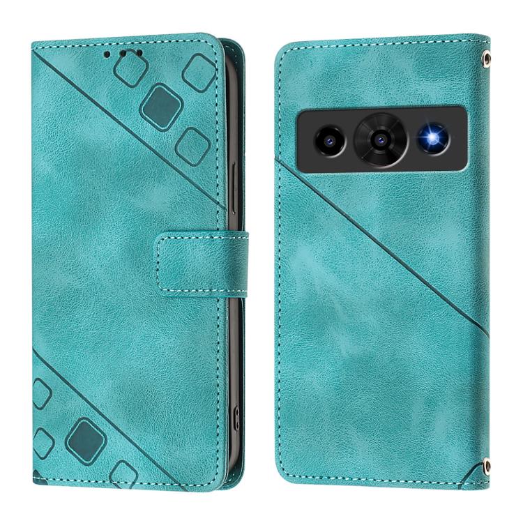 For ZTE Nubia P7 Pro 5G / Optus X Value 5G Skin Feel Embossed Leather Phone Case