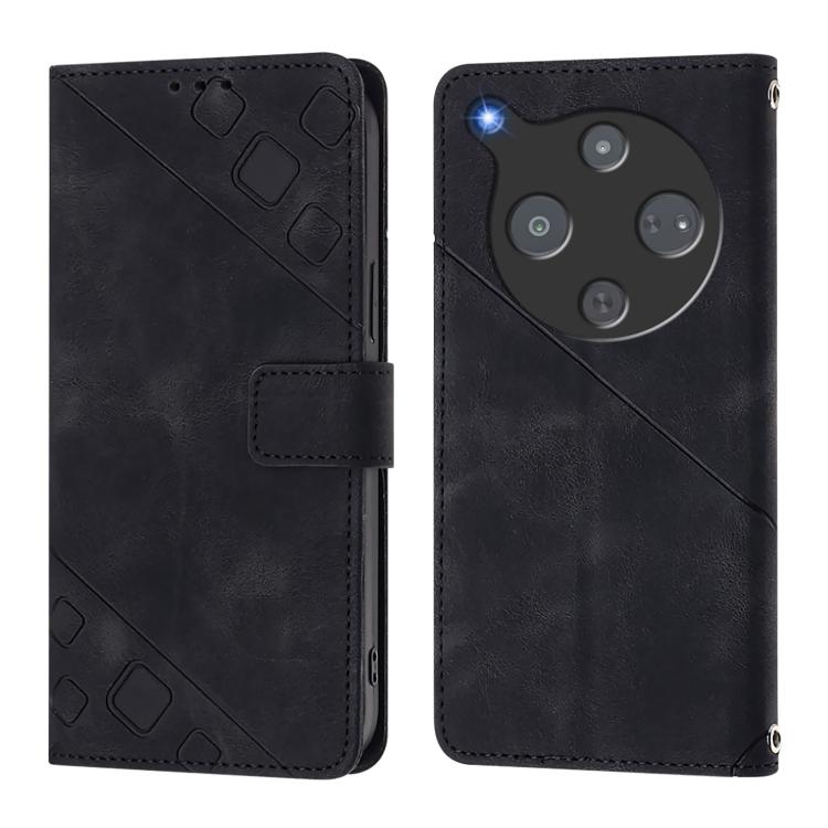 For ZTE Nubia P9 Pro 5G / Optus X Pro 2 5G Skin Feel Embossed Leather Phone Case