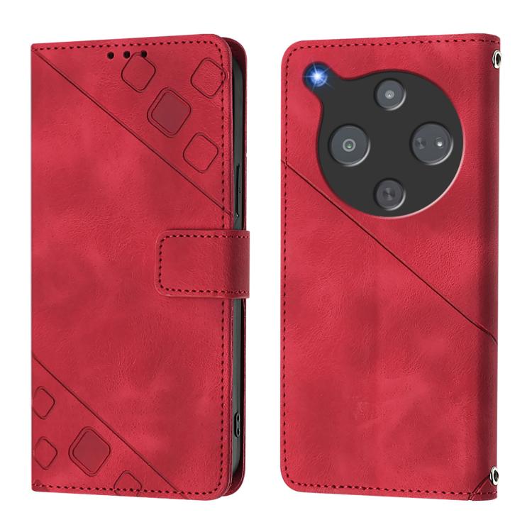 For ZTE Nubia P9 Pro 5G / Optus X Pro 2 5G Skin Feel Embossed Leather Phone Case