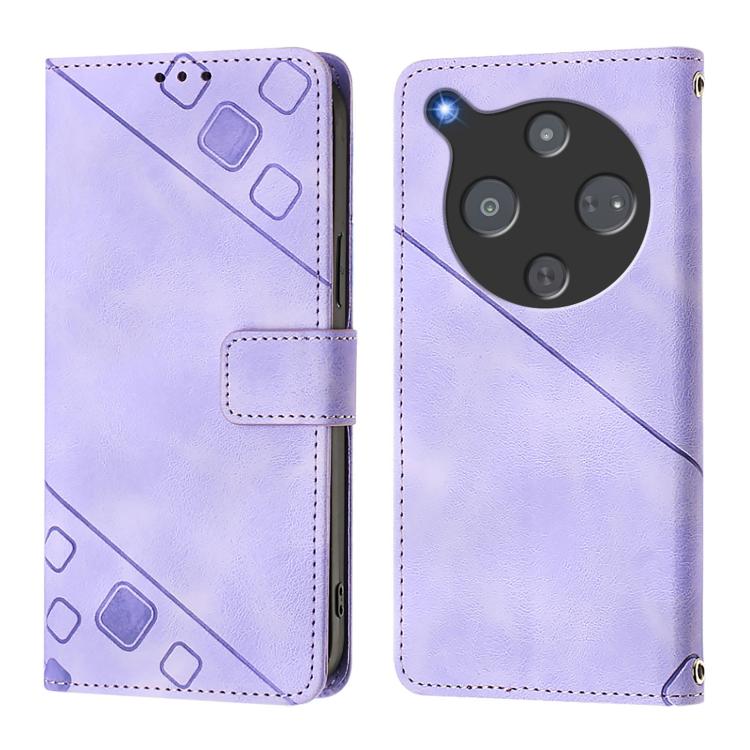 For ZTE Nubia P9 Pro 5G / Optus X Pro 2 5G Skin Feel Embossed Leather Phone Case