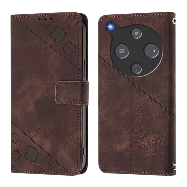 For ZTE Nubia P9 Pro 5G / Optus X Pro 2 5G Skin Feel Embossed Leather Phone Case