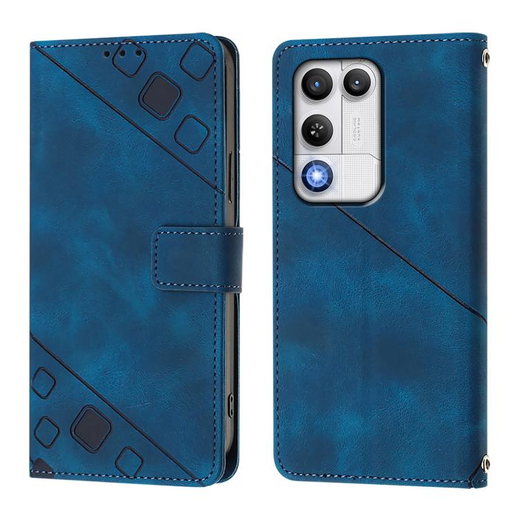 For ZTE nubia RedMagic 11 Air Skin Feel Embossed Leather Phone Case