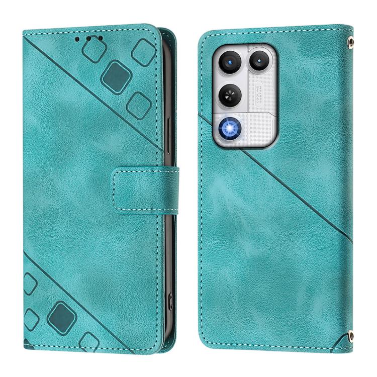 For ZTE nubia RedMagic 11 Air Skin Feel Embossed Leather Phone Case