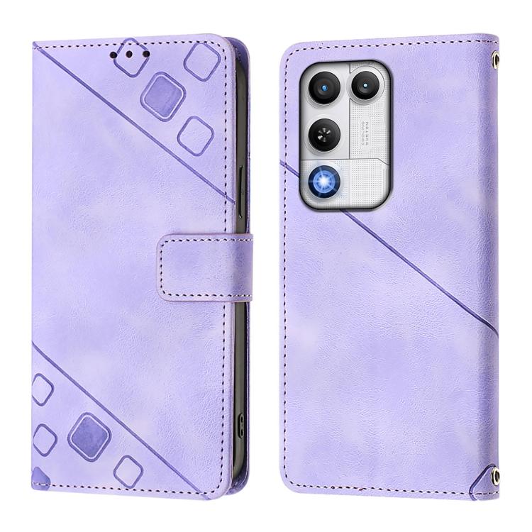 For ZTE nubia RedMagic 11 Air Skin Feel Embossed Leather Phone Case