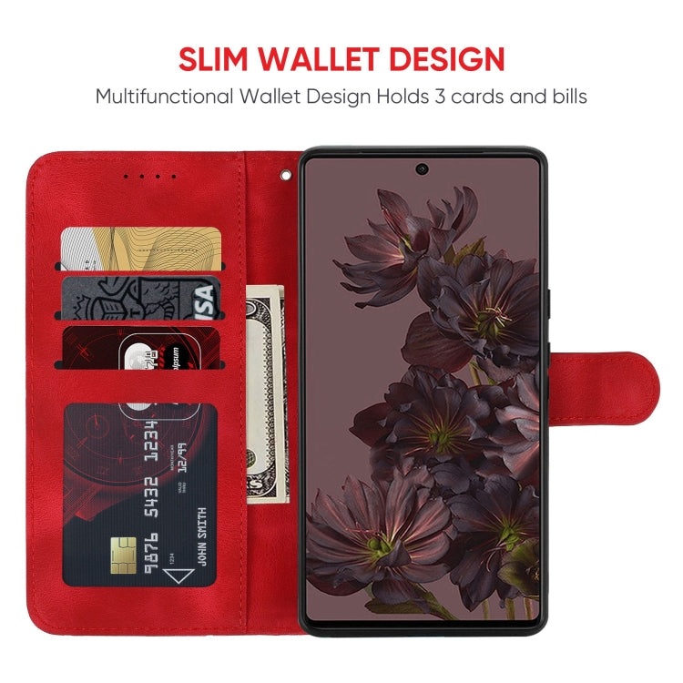 For Google Pixel 7 Pro Skin Feel Geometric Lines Leather Phone Case