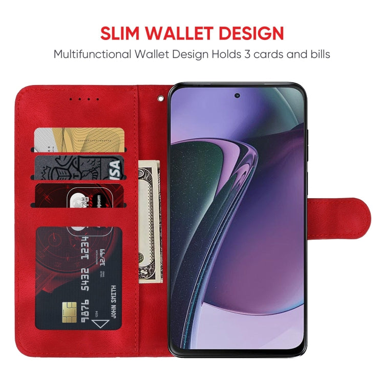 For Motorola Moto G Stylus 5G 2023 Skin Feel Geometric Lines Leather Phone Case