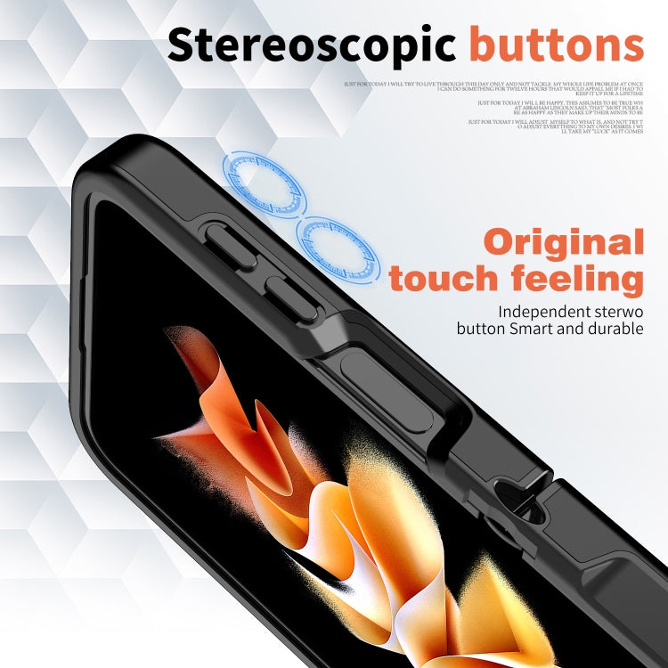For Samsung Galaxy Z Flip7 FE / Flip6 Flat Skin Feel TPU+PC Shockproof Phone Case