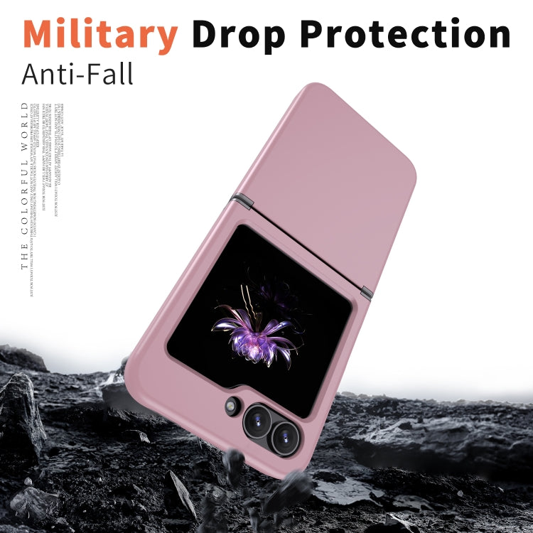 For Samsung Galaxy Z Flip7 FE / Flip6 Flat Skin Feel TPU+PC Shockproof Phone Case