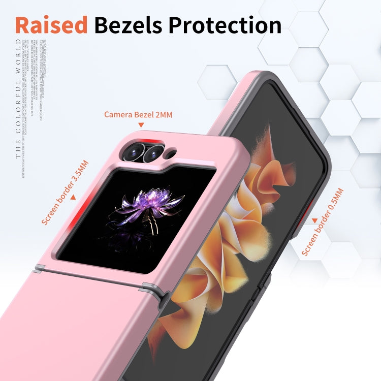 For Samsung Galaxy Z Flip7 FE / Flip6 Flat Skin Feel TPU+PC Shockproof Phone Case