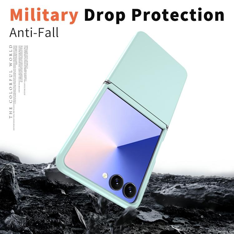 For Samsung Galaxy Z Flip7 5G Flat Skin Feel TPU+PC Shockproof Phone Case