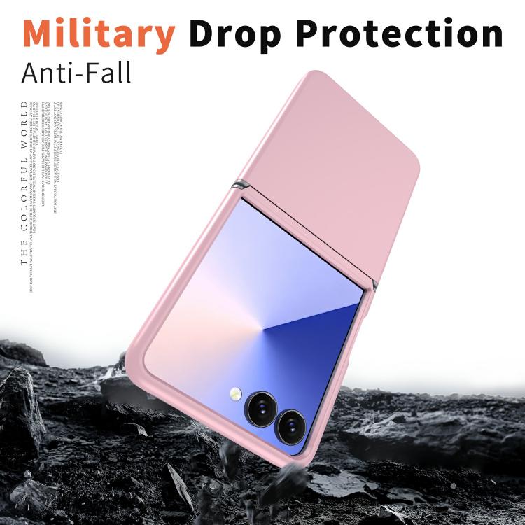 For Samsung Galaxy Z Flip7 5G Flat Skin Feel TPU+PC Shockproof Phone Case