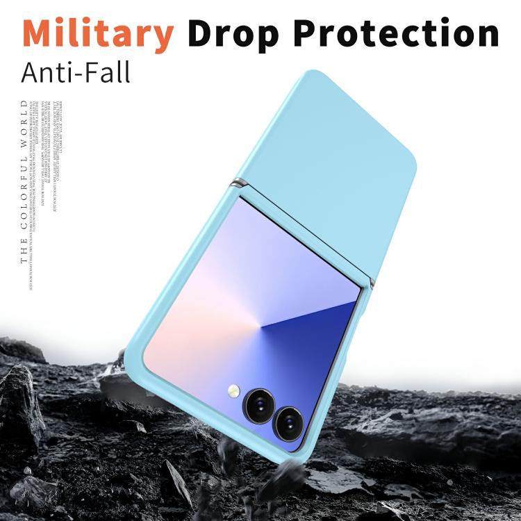 For Samsung Galaxy Z Flip7 5G Flat Skin Feel TPU+PC Shockproof Phone Case