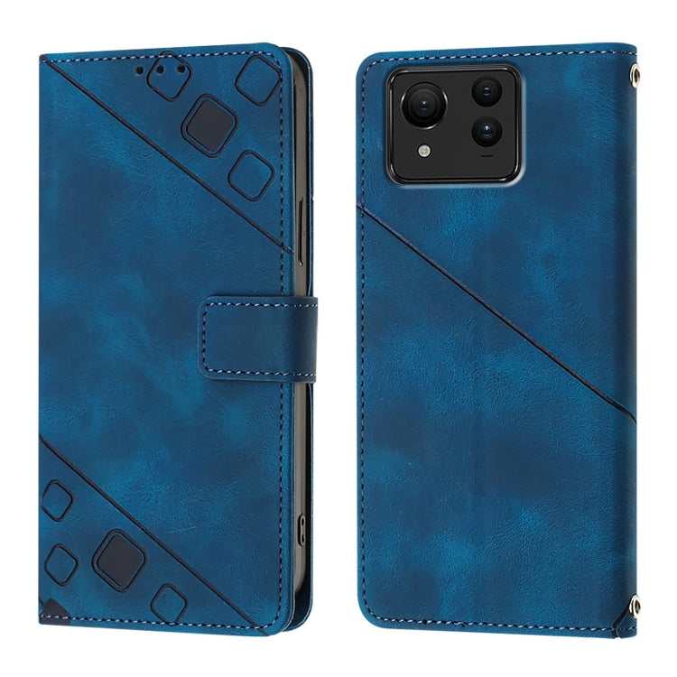 For Asus Zenfone 11 Ultra Skin Feel Embossed Leather Phone Case