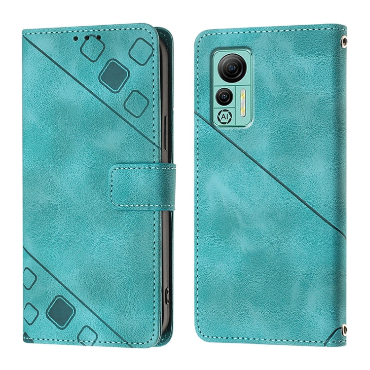 For Ulefone Note 14 Skin Feel Embossed Leather Phone Case