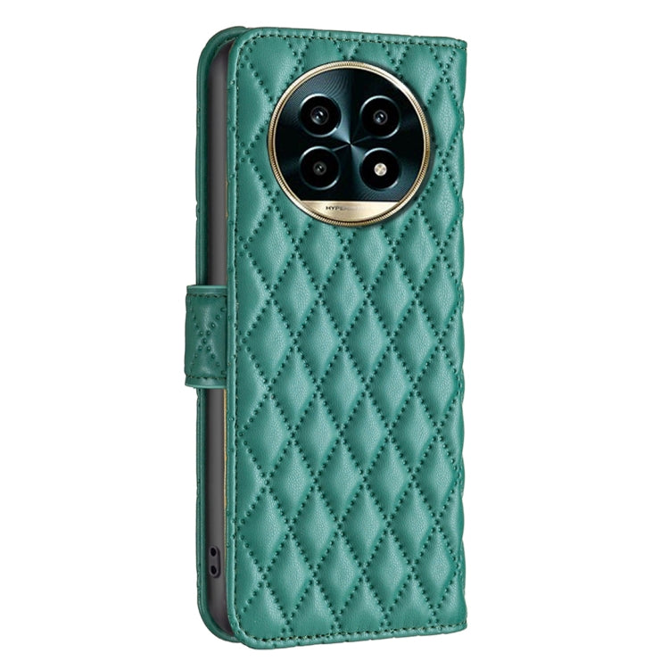 For Realme 13 Pro 5G / 13 Pro+ 5G Diamond Lattice Wallet Flip Leather Phone Case
