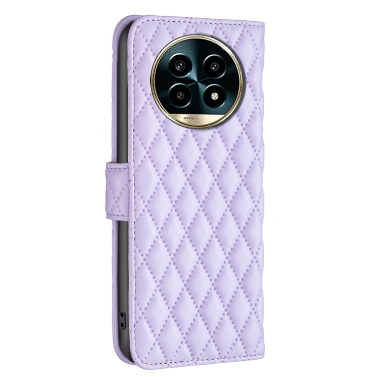 For Realme 13 Pro 5G / 13 Pro+ 5G Diamond Lattice Wallet Flip Leather Phone Case