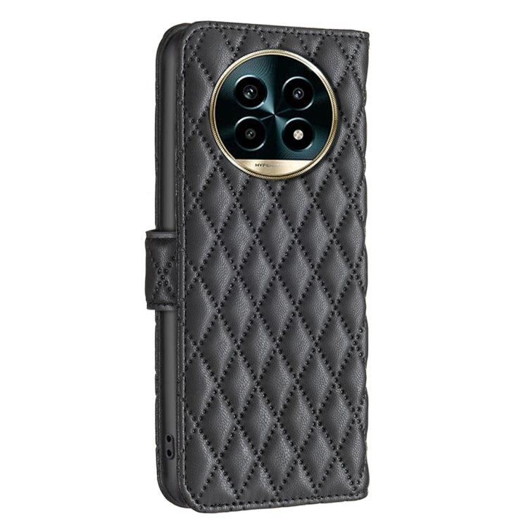 For Realme 13 Pro 5G / 13 Pro+ 5G Diamond Lattice Wallet Flip Leather Phone Case