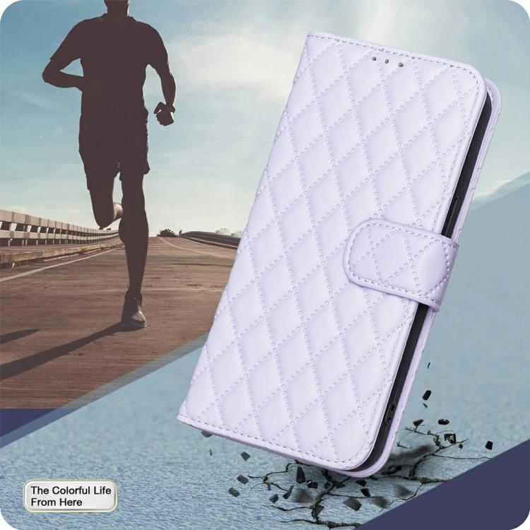 For Realme 15 5G Diamond Lattice Wallet Flip Leather Phone Case