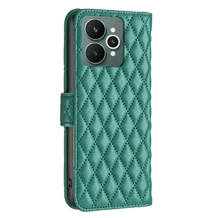 For Realme 15 Pro 5G Diamond Lattice Wallet Flip Leather Phone Case