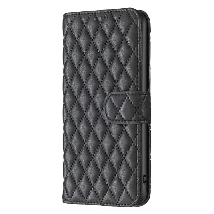 For Xiaomi 15T 5G Diamond Lattice Wallet Flip Leather Phone Case