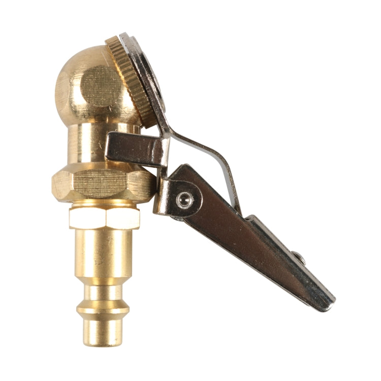 Car 1/4NPT Brass American Style Pneumatic Chuck - Yellow