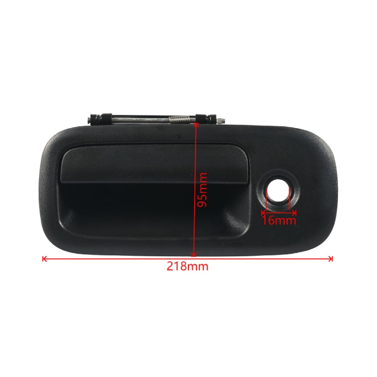 Car Left Front Door Outside Handle for Chevrolet Express 1500 25942271 - Black