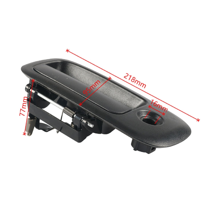 Car Right Front Door Outside Handle for Chevrolet Express 1500 25942270 - Black