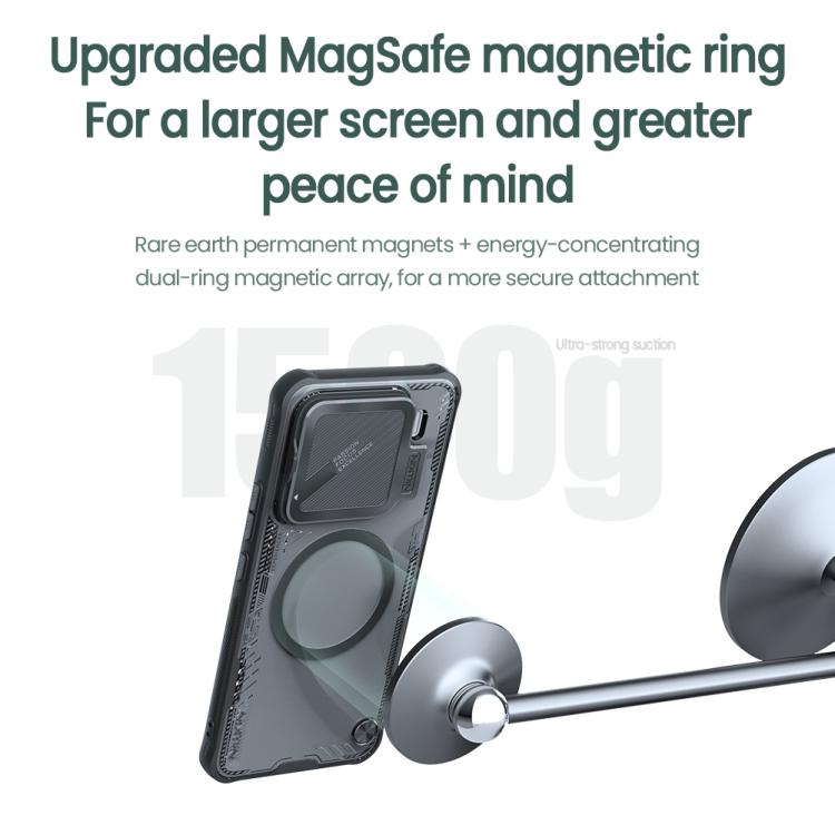 For Xiaomi 15 Pro NILLKIN Ice Air Prop Series MagSafe Magnetic Cover Version Phone Case