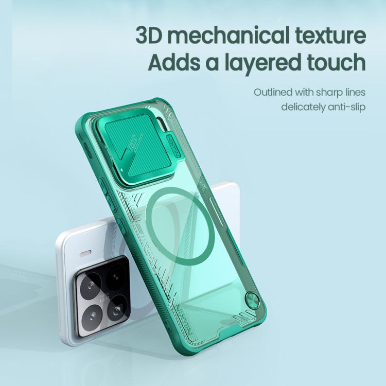 For Xiaomi 15 Pro NILLKIN Ice Air Prop Series MagSafe Magnetic Cover Version Phone Case