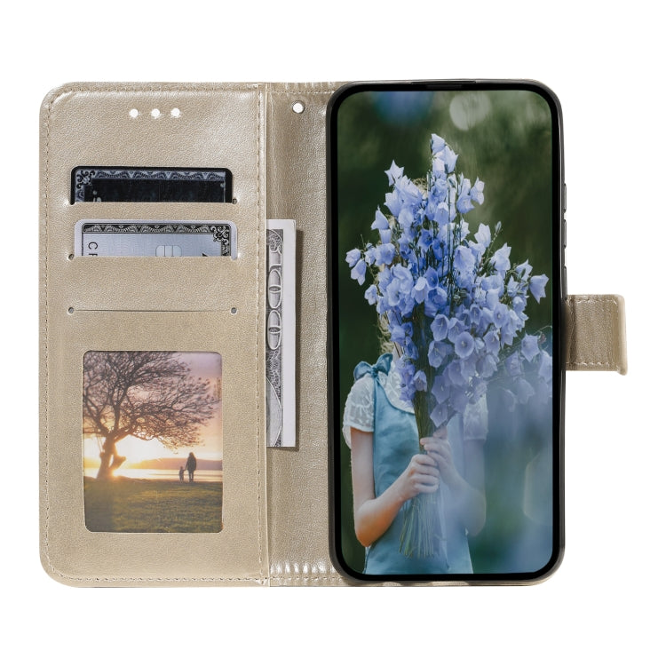 For Xiaomi 15 Totem Flower Embossed Leather Phone Case with Lanyard