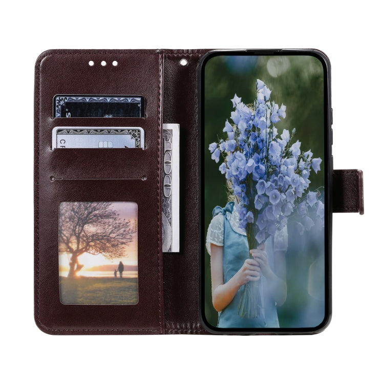 For Xiaomi 15 Totem Flower Embossed Leather Phone Case with Lanyard