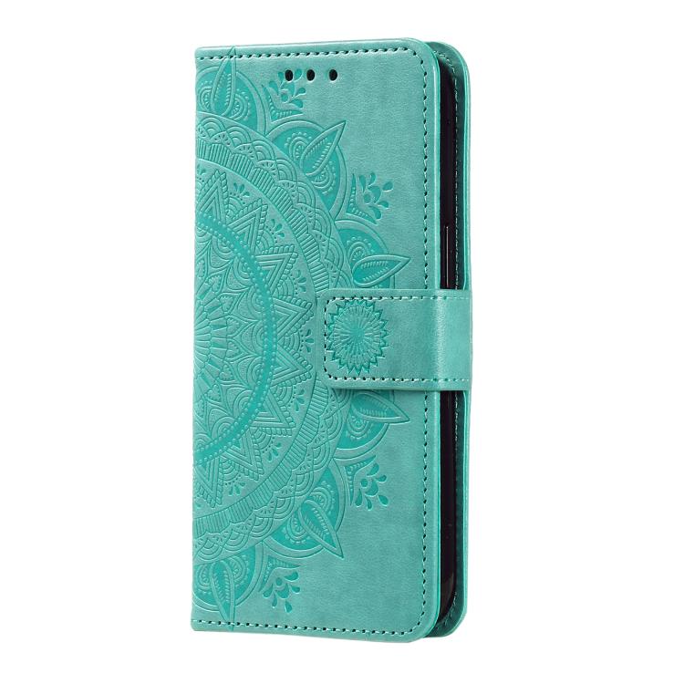 For Xiaomi 15T Pro Totem Flower Embossed Leather Phone Case with Lanyard