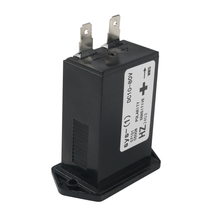 Generator / Boat / Off-road Vehicle DC10-80V Industrial Timer - Black
