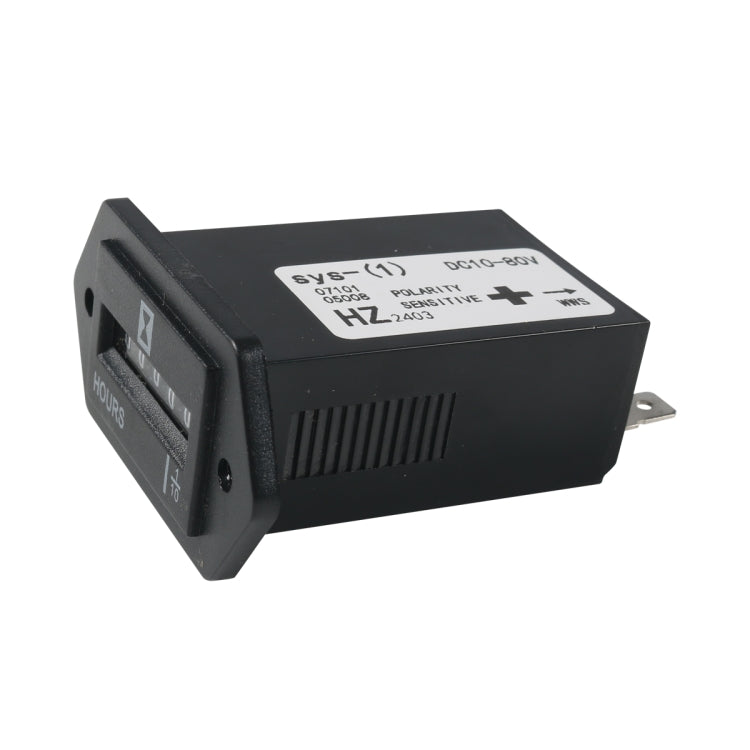 Generator / Boat / Off-road Vehicle DC10-80V Industrial Timer - Black