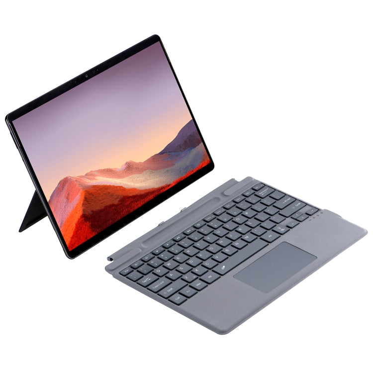 For Microsoft Surface Pro 10 / Pro 9 2089D Backlight Wireless Bluetooth Keyboard Leather Case with Touchpad