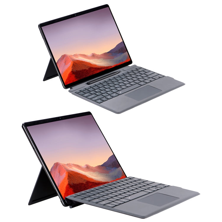 For Microsoft Surface Pro 10 / Pro 9 2089D Backlight Wireless Bluetooth Keyboard Leather Case with Touchpad