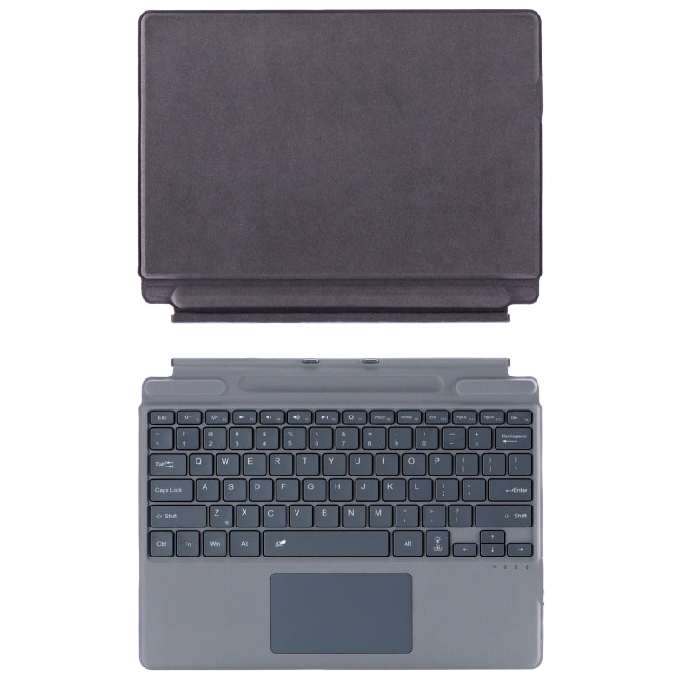 For Microsoft Surface Pro 10 / Pro 9 2089D Backlight Wireless Bluetooth Keyboard Leather Case with Touchpad