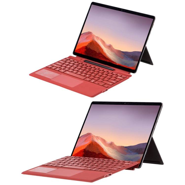 For Microsoft Surface Pro 10 / Pro 9 2089D Backlight Wireless Bluetooth Keyboard Leather Case with Touchpad