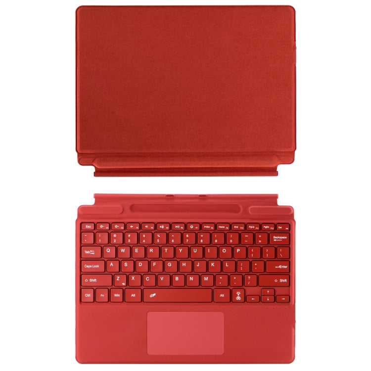 For Microsoft Surface Pro 10 / Pro 9 2089D Backlight Wireless Bluetooth Keyboard Leather Case with Touchpad
