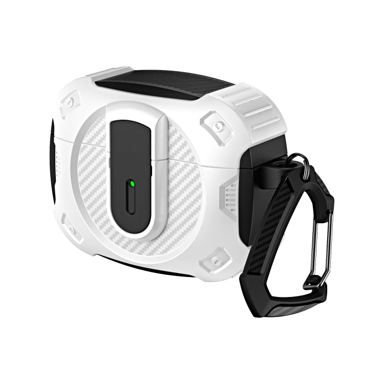 For AirPods Pro 2 Lock Shockproof Bluetooth Earphone Protective Case