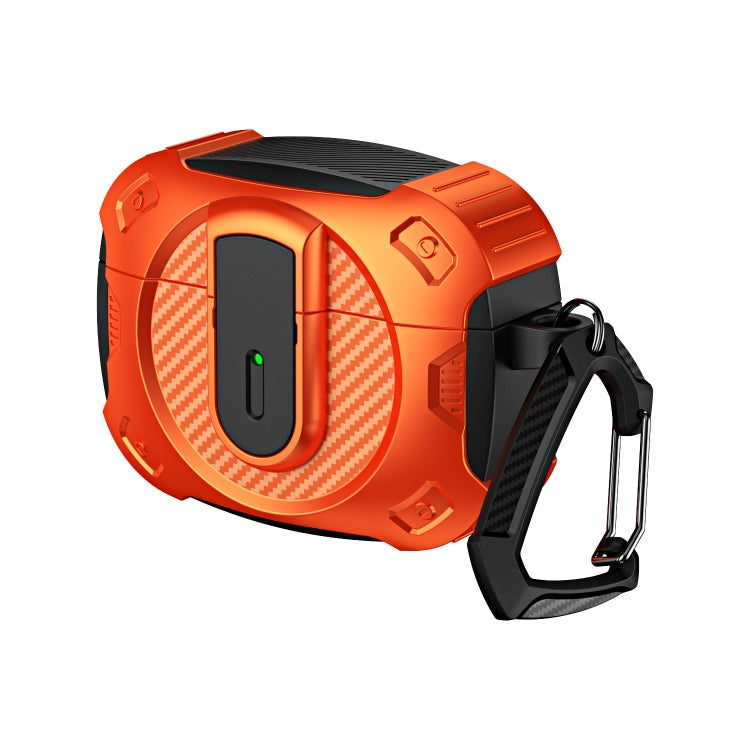 For AirPods Pro 2 Lock Shockproof Bluetooth Earphone Protective Case