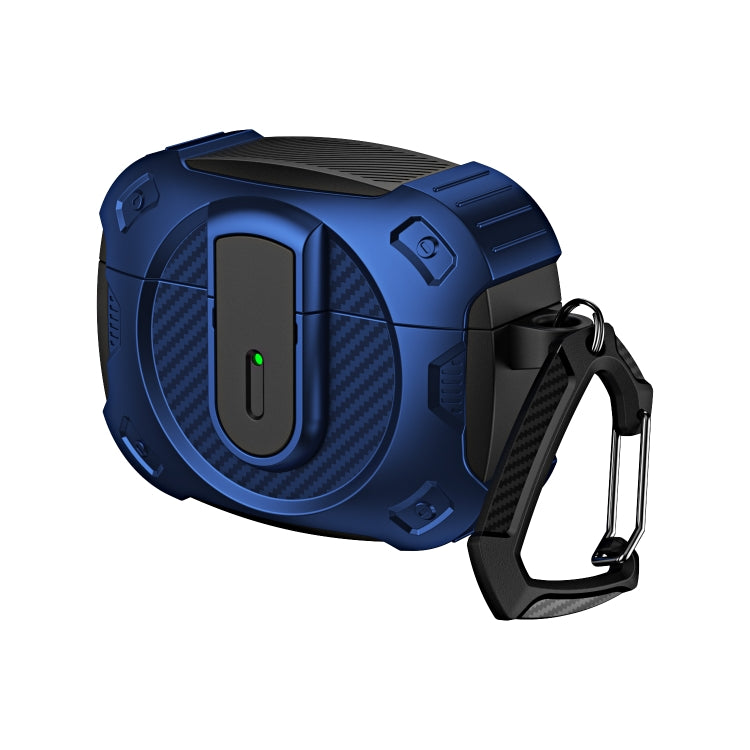 For AirPods Pro 2 Lock Shockproof Bluetooth Earphone Protective Case