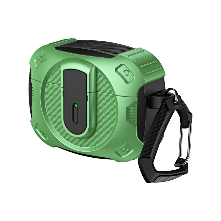 For AirPods Pro 2 Lock Shockproof Bluetooth Earphone Protective Case