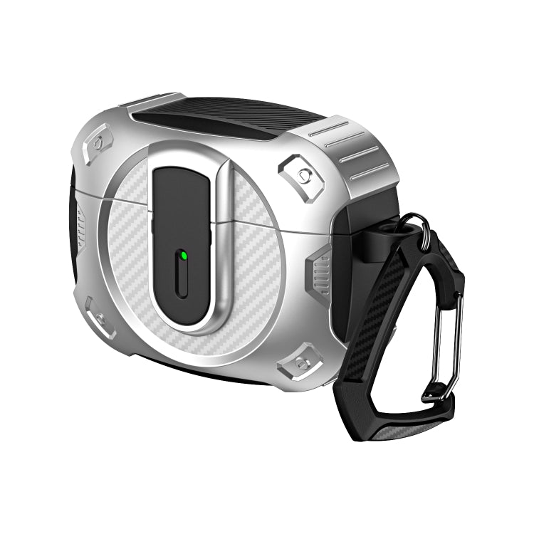 For AirPods Pro 2 Lock Shockproof Bluetooth Earphone Protective Case