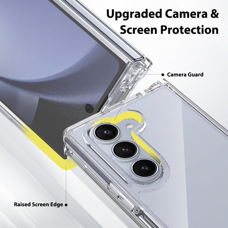 For Samsung Galaxy Z Fold6 Scratchproof Acrylic TPU Phone Case - Transparent