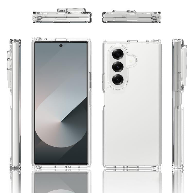 For Galaxy Z Fold8 Ultra 5G Scratchproof Acrylic TPU Phone Case - Transparent