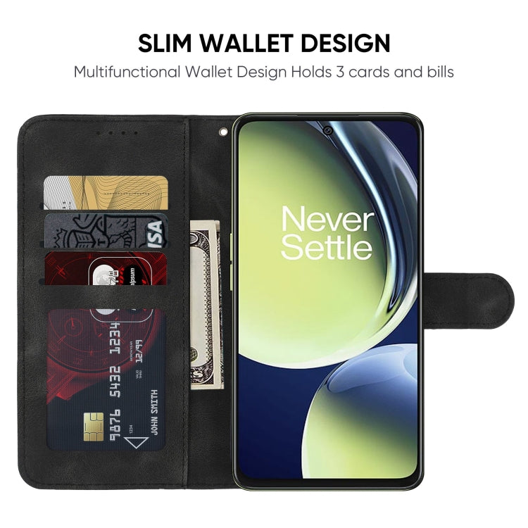 For OnePlus Nord CE 3 Lite Skin Feel Geometric Lines Leather Phone Case