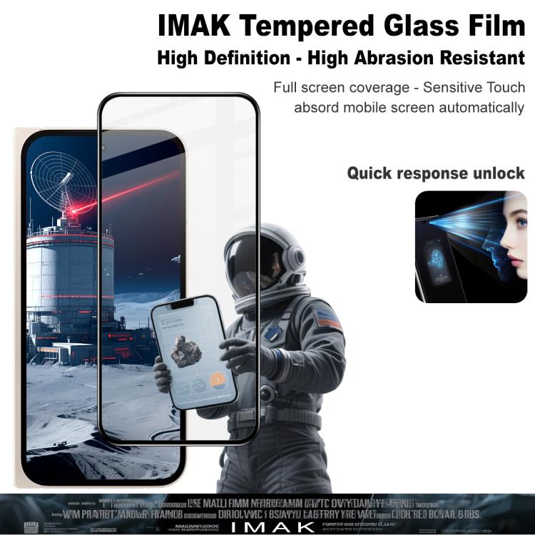 For Google Pixel 10 Pro Fold imak 9H Pro+ Series Surface Hardness Full Screen Tempered Glass Film