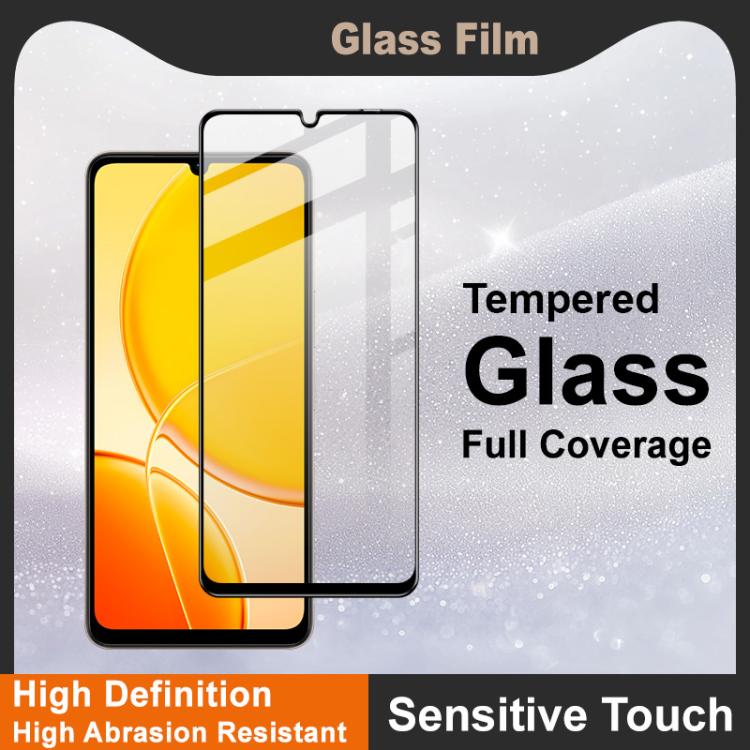 For vivo Y29s 5G imak 9H Surface Hardness Full Screen Tempered Glass Film Pro+ Series