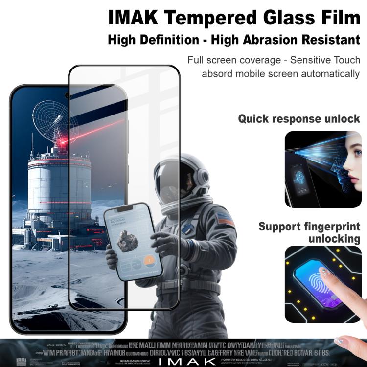 For vivo S30 Pro mini imak 9H Surface Hardness Full Screen Tempered Glass Film Pro+ Series